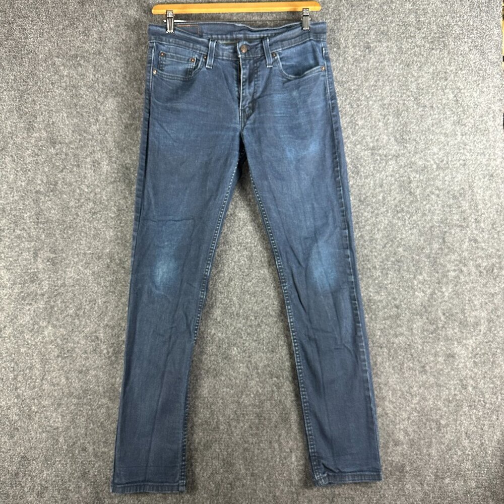 Levis 511 Jeans Mens 32 Slim Fit Medium Wash Cotton Stretch Pockets